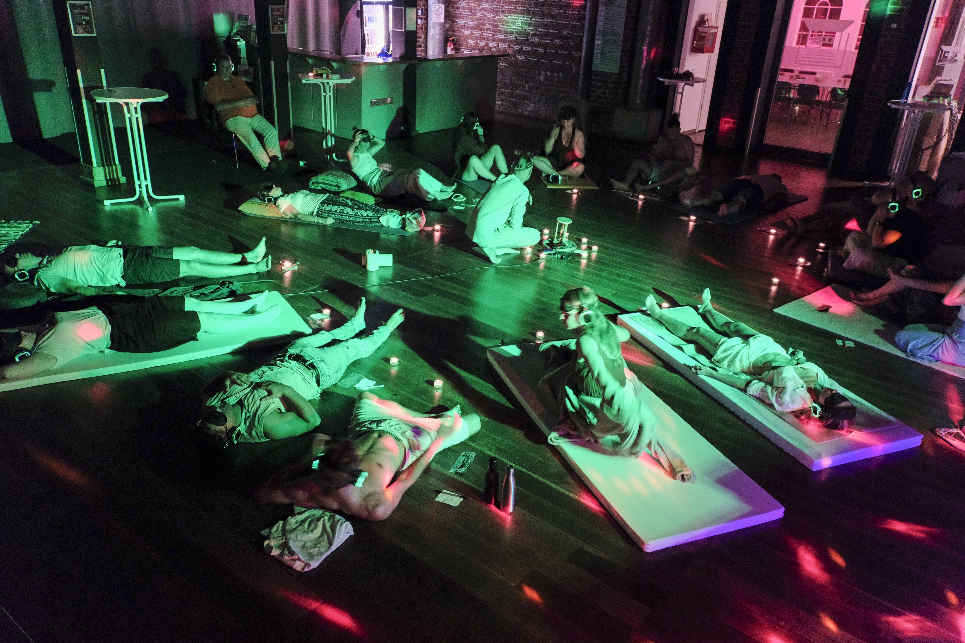 Impression aus einer Sanctuary-Session